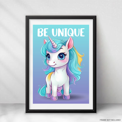 Unicorns Mini Poster Set