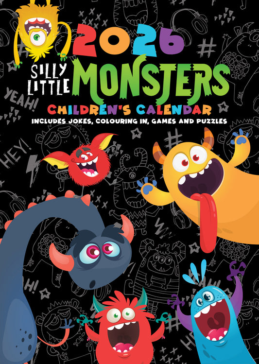 Children's 2026 Silly Little Monsters Calendar