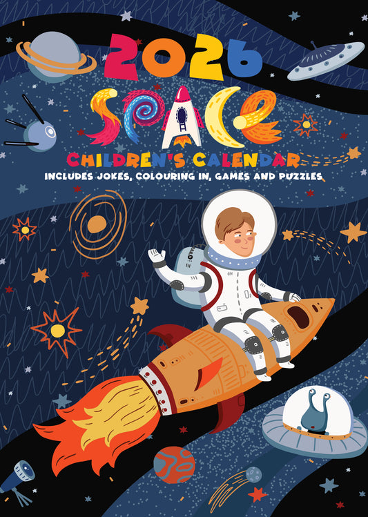 Children's 2026 Space Calendar