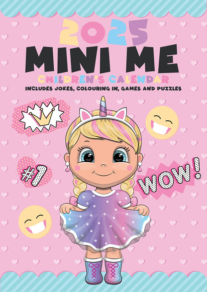 Children's 2025 Mini Me Calendar