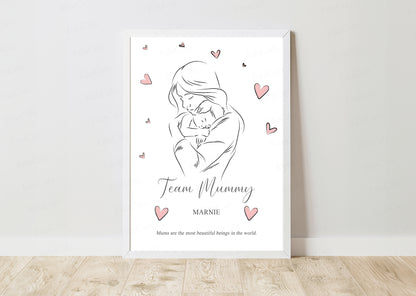 New Child Personalised Prints