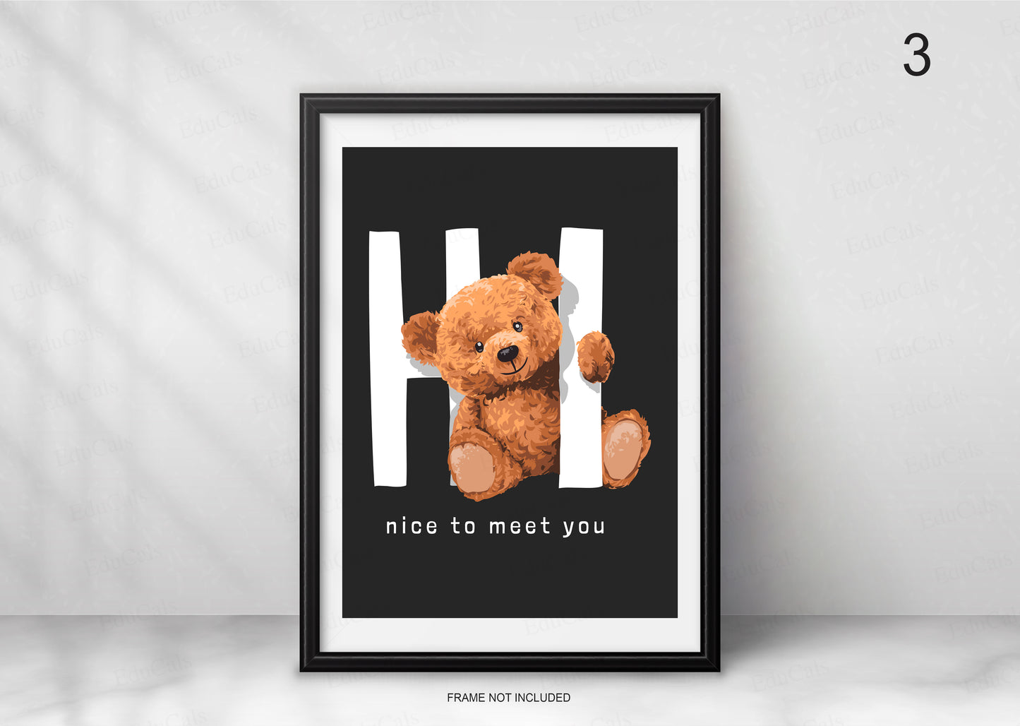 Teddies Mini Poster Set